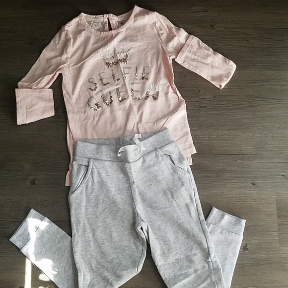 Girl's bundle of 3 complete outfits - Picture 2 of 4